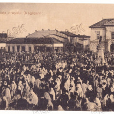 982 - DRAGASANI, Valcea, Market, Romania - old postcard - unused