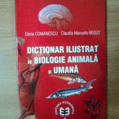 DICTIONAR ILUSTRAT DE BIOLOGIE ANIMALA SI UMANA de ELENA COMANESCU , CLAUDIA MANUELA NEGUT , 2009