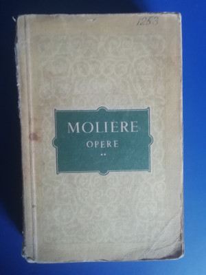 myh 42s - Moliere - Opere - volumul 2 - ed 1955 foto