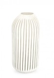 Cumpara ieftin Vaza flori sticla alba Mattala 18x36 cm
