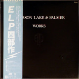 Vinil 2XLP &quot;Japan Press&quot; Emerson Lake &amp; Palmer &ndash; Works (Volume 1) (VG++)