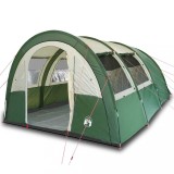 Cumpara ieftin Cort de camping tunel pentru 4 persoane, verde, impermeabil