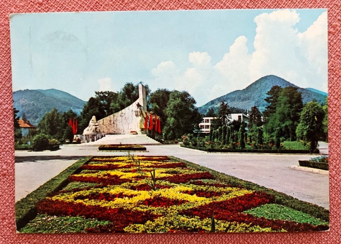 Baia Mare - Monumentul ostasului roman - Circulata, 1977