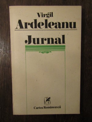 JURNAL -VIRGIL ARDELEANU foto