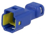 Conector cablu-cablu E-Seal tată albastru