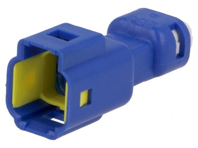 Conector cablu-cablu E-Seal tată albastru foto