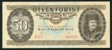 T838 UNGARIA BANCNOTA DE 50 FORINT 1989 APROAPE NECIRCULATA aUNC