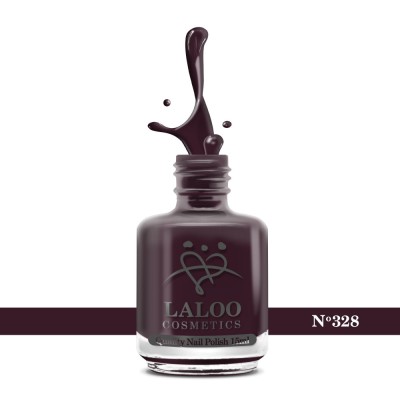 No.328 Dark Aubergine| Weekly Nail Polish 15ml foto