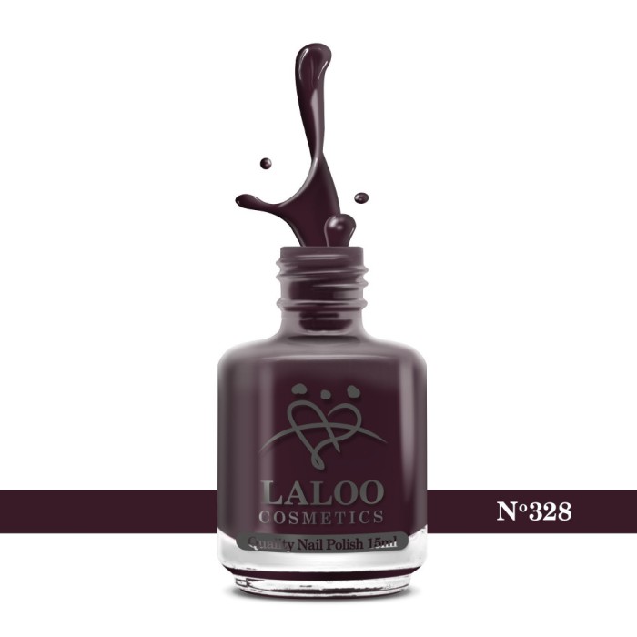 No.328 Dark Aubergine| Weekly Nail Polish 15ml