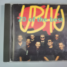 CD UB40 – 20 Of The Best.