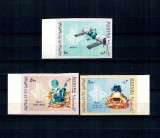 Manama 1969 - Apollo 11, aselenizarea, cosmonautica, serie nedantelata neuzata