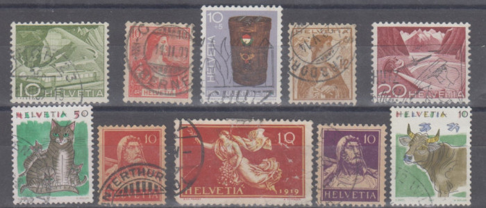 M2 - N1 30 - TIMBRE FOARTE VECHI - ELVETIA