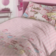 Lenjerie de pat Disney Hello Kitty LC06 160x200cm (Bumbac) foto