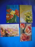 HOPCT LOT 1927 FELICITARE-FLORI-4 CARTI POSTALE-NECIRCULATE