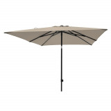 Madison Umbrelă de soare &quot;Denia&quot;, 200x200 cm, ecru