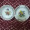 Set doua platouri por?elan romanesc.