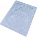 Cumpara ieftin Forma pentru ciocolata BWB 10256, 18.5 X 24 cm, plastic, silicon, transparent