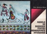 Elvira Zamfirescu-Talianu - Modele de broderie pentru ornamentatie interioara