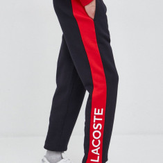 Lacoste pantaloni de trening culoarea rosu, modelator