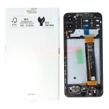 LCD+Touchscreen cu Rama Samsung Galaxy M13 / M135 BLACK Original Service Pack