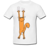 Cumpara ieftin Tricou &quot; Cat scratching &quot;