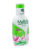 Spuma de baie cu aloe bio si magnolie, 1000ml, Malizia