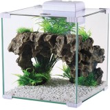 ACVARIU MINI CAPAC FILTRU LED 18L
