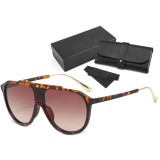 Cumpara ieftin Ochelari de Soare Aviator iUni iEye, UV400, Animal Print
