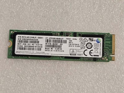 Solid State Drive (SSD) Samsung 512GB TLC PCI-E 3.0 x4 NVMe M.2 2280 foto