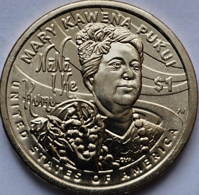 Sacagawea 2025 P D Dollaro Dei Nativi Americani MARY KAWENA PUKUI - Foto 5