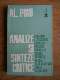Alexandru Piru - Analize si sinteze critice