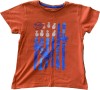 Tricou baiat , culoarea portocaliu , 4-5 ani