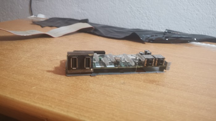 Dell Optiplex GX620 Computer Front IO USB Audio Panel #3-340