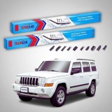 Cumpara ieftin Ștergătoare Jeep Commander XK 2005-2010 | Set Față Flat Premium &ndash; TeamCar&reg;