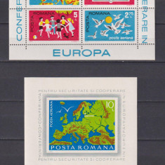 CONFERINTA PENTRU SECURITATE HELSINKI 1975 LP. 891-892 MNH