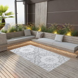 VidaXL Covor de exterior, ARAKIL gri deschis, 80x150 cm, PP