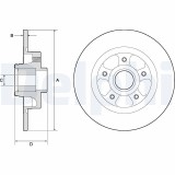 DELPHI BG9132RS Disc frana