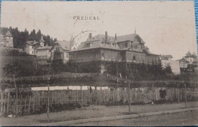 Carte postala, Predeal, 1924 foto