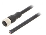 Cablu Conectare M12 8PIN 10m PVC 80&deg;C