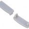 Obturator Argintiu pentru Profil LED - Set 10 Buc.