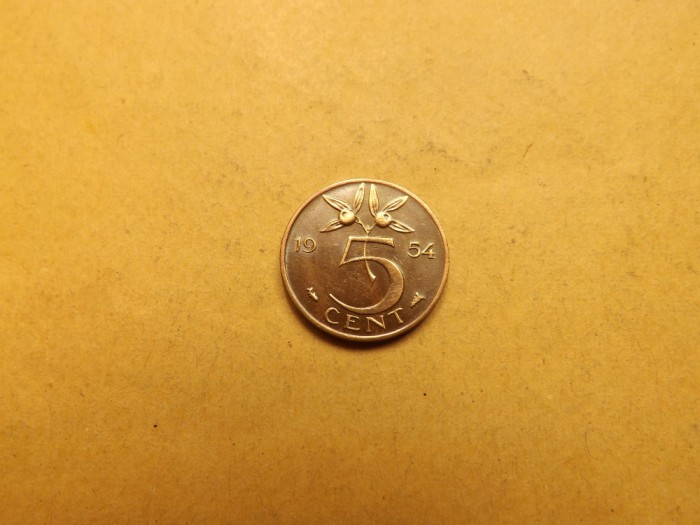 Olanda 5 Centi 1954