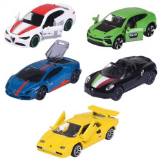 Set Dream Cars Italy Majorette cu 5 Masinute din Metal foto