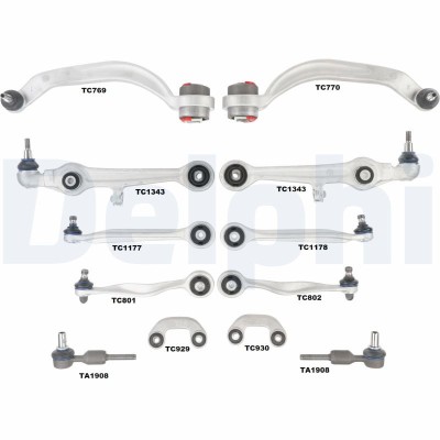 DELPHI TC1900KIT Set reparatie, bara stabilizatoare foto