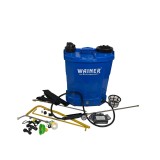 Cumpara ieftin Pompa de stropit acumulator + manual + ceas presiune 16L WAINER GS3 vermorel