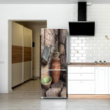 Autocolant imprimat pentru Frigider, 200 x 90cm, model KM-FRIDGE-64