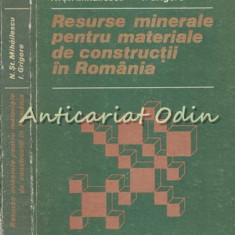 Resurse Minerale Pentru Materiale De Constructii In Romania