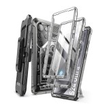 Husa pentru samsung galaxy s24 ultra, unicorn beetle pro, supcase, protec&Egrave;ie anti&Egrave;oc, bumper, frost black