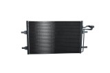 Condensator climatizare AC Volvo C30 12, C70 13, S40/V50 12, motor: 1.6, 1.6 D2, 1.8, 2.0, 2.0 d, Condenser fara uscator 61473, 660x380x16, miez si
