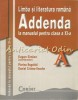 Limba Romana si Literatura, Addenda la Manual clasa X-a, Eugen Simion, Florina Rogalski, Corint, Bucuresti, 112 pagini