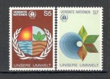 O.N.U.Viena.1982 10 ani Conferinta ptr. protejarea mediului SN.449, Nestampilat